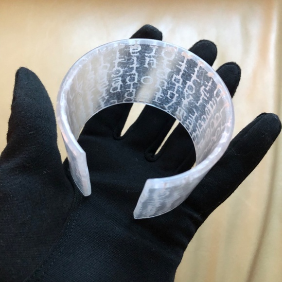 Lettered Cuffed Bracelet - Picture 5 of 9